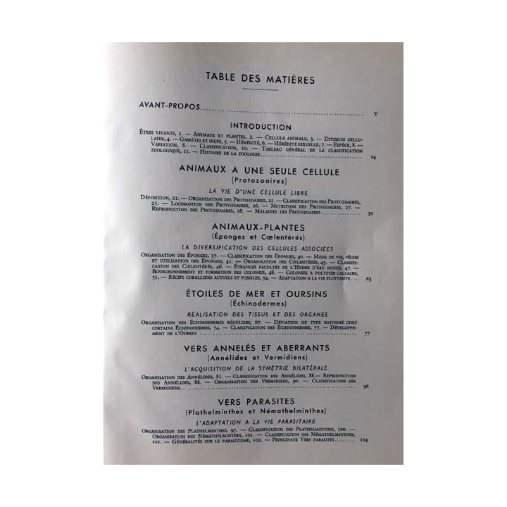 1. La vie des animaux Tome 1 de Léon Bertin aux éditions Librairie Larousse