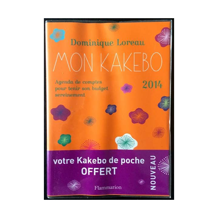 1. Mon kakebo Agenda de comptes japonais 2014 de Dominique Loreau aux éditions Flammarion