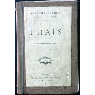 1. Thaïs de Anatole France aux éditions Calmann-Lévy