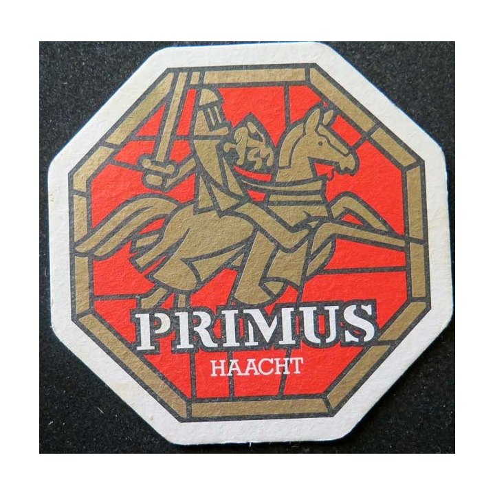 DESSOUS DE VERRE A BIÈRE Primus Haacht de largeur 9,3 cm
