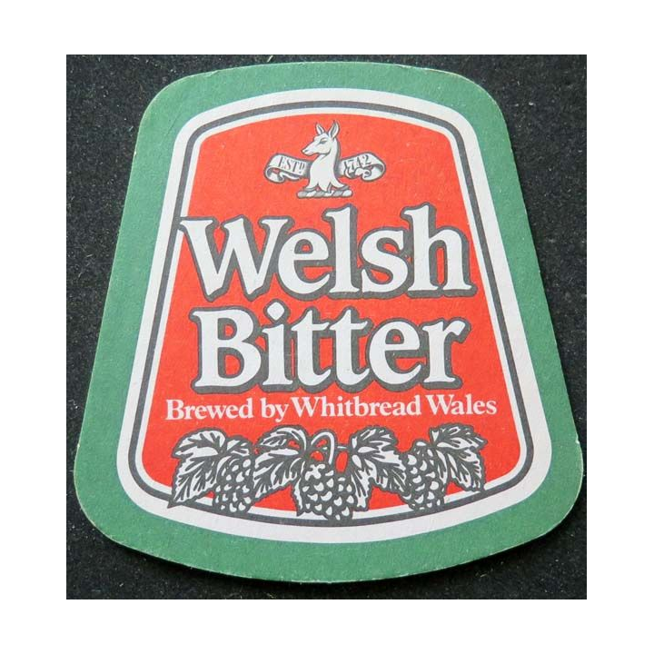 DESSOUS DE VERRE A BIÈRE Welsh Bitter Cefn Coed Museum