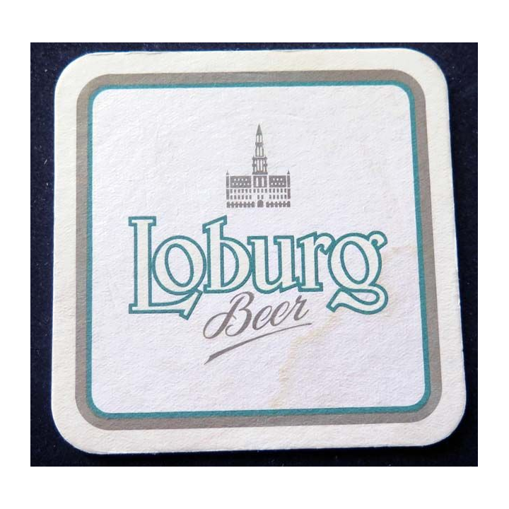 sous verre à bière Loburg beer ma collection pas chère
