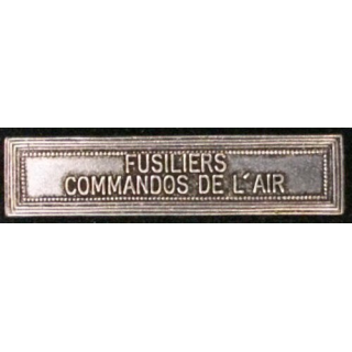 BARRETTE "FUSILIERS COMMANDOS DE L'AIR"