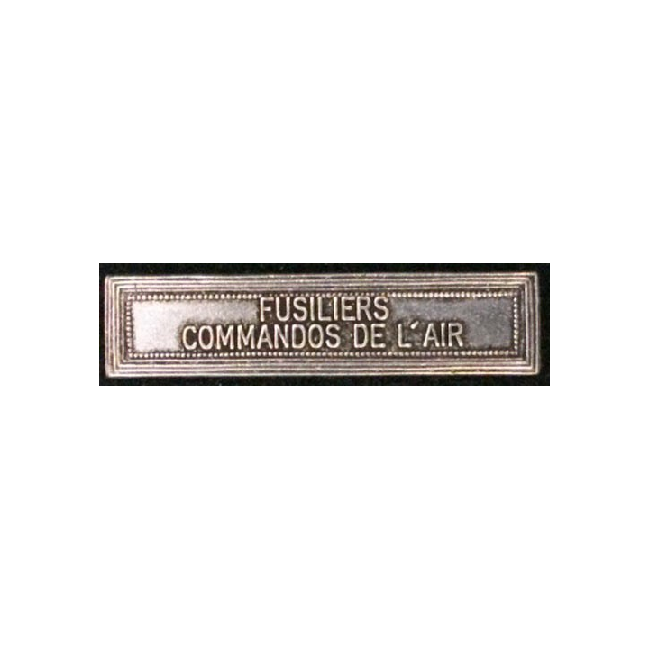 BARRETTE "FUSILIERS COMMANDOS DE L'AIR"