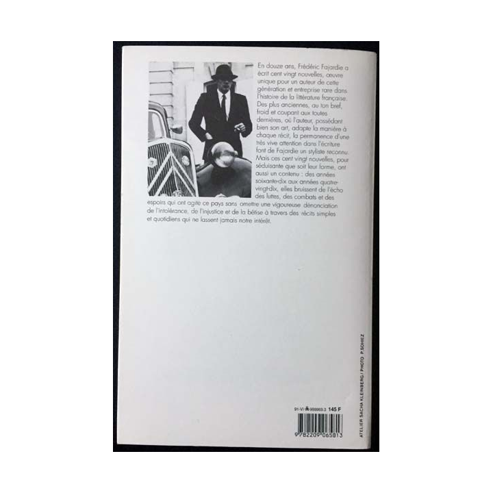 1. Nouvelles noires premier volume de Frédéric H. Fajardie aux éditions Messidor