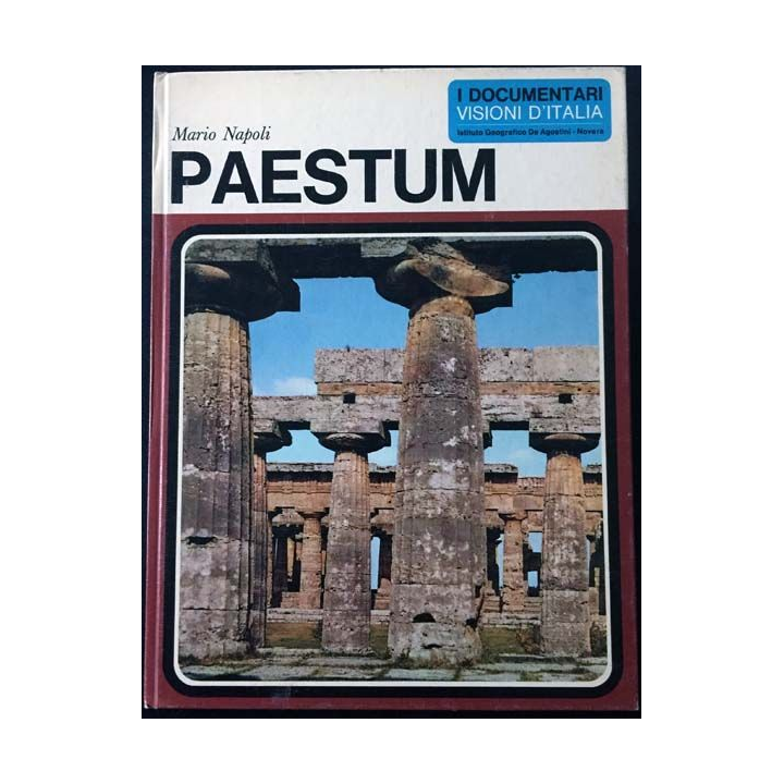 1. Paestum a cura di Mario Napoli aux éditions Istituto Geografico de Agostini - Novara