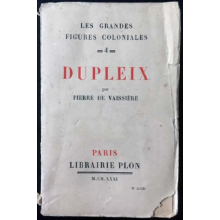 1. Duplex de Pierre de Vaissière aux éditions Librairie Plon