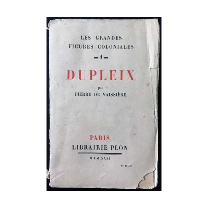 1. Duplex de Pierre de Vaissière aux éditions Librairie Plon