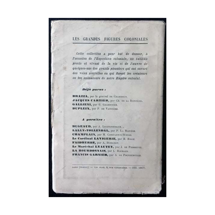 1. Duplex de Pierre de Vaissière aux éditions Librairie Plon