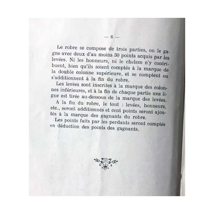 1. Jeu - Traité Complet de Bridge
