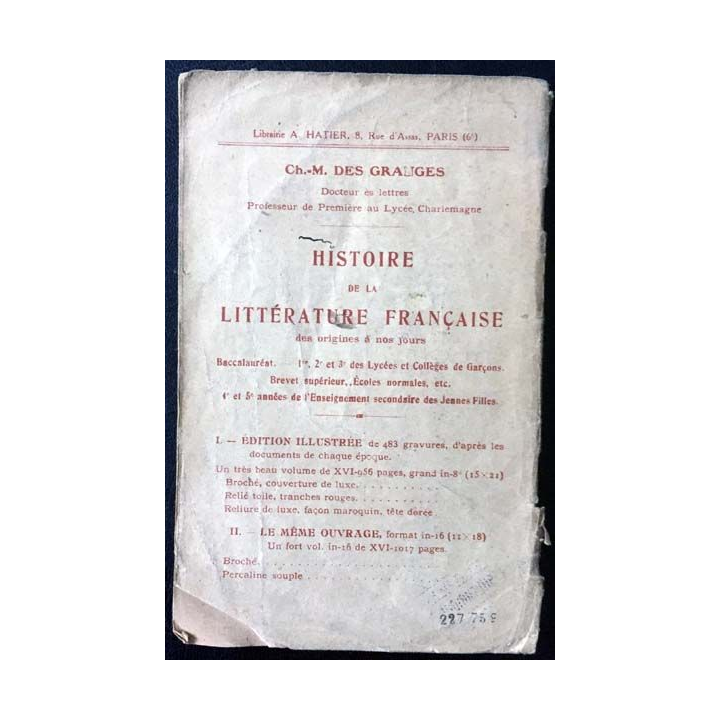 1. Il ne faut jurer de rien - Comédie en trois actes de A. De Musset aux éditions Librairie Hatier