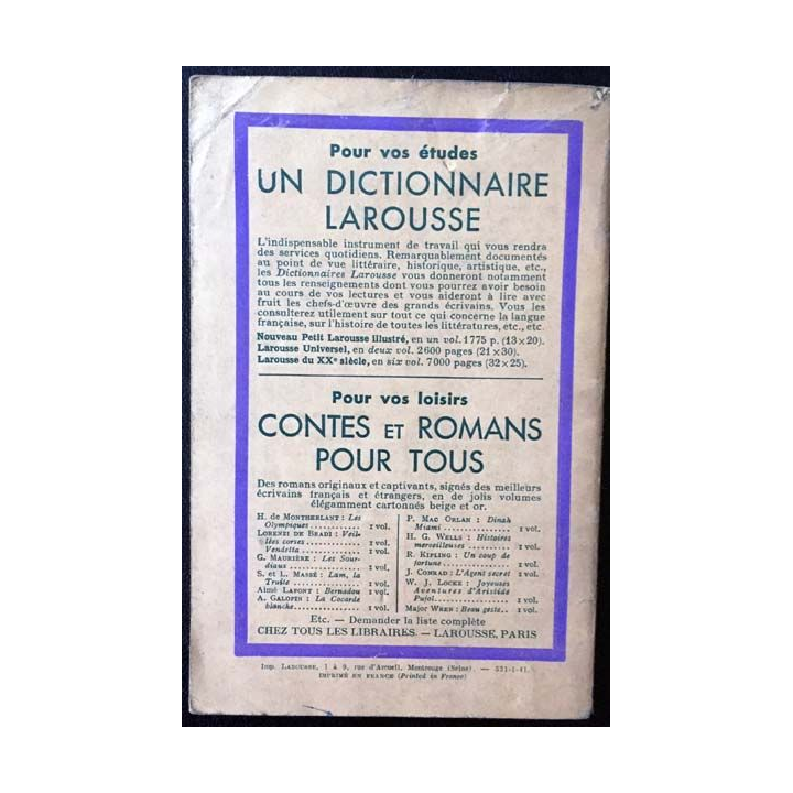 1. La maladie imaginaire de Mollière aux éditions Librairie Larousse