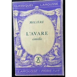 1. L'avare de Molière aux éditions Librairie Larousse
