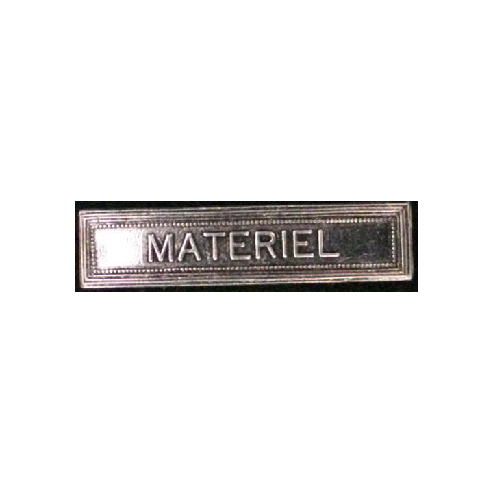 BARRETTE "MATÉRIEL"