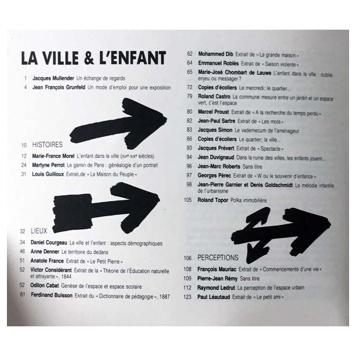 1. La ville & l'enfant aux éditions Centre Georges Pompidou