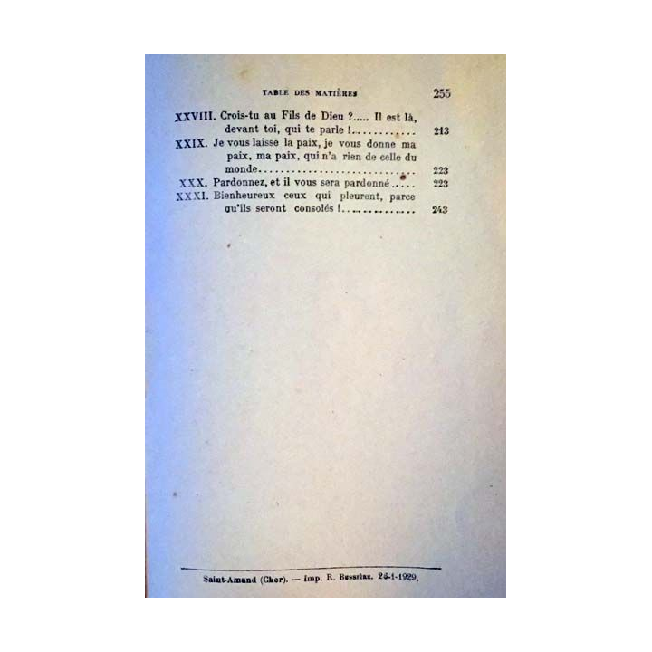 1. Les paroles de vie de Abbé Ch. Allés aux éditions Librairie Bloud & Gay