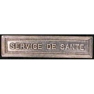 BARRETTE "SERVICE DE SANTÉ"