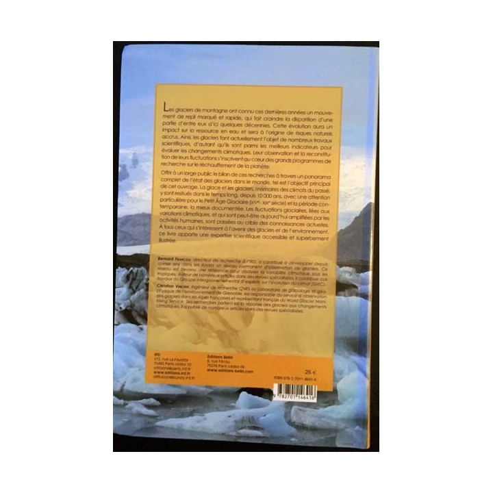 1. Les glaciers à l'épreuve du climat de Bernard Francou et Christian Vincent aux éditions IRD / Belin