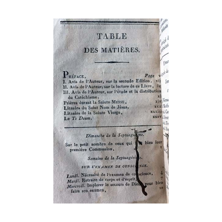 1. Instruction pour la première communion par l'Abbé Regnault