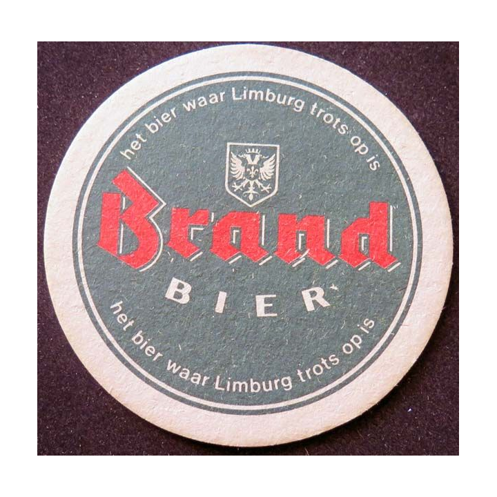 DESSOUS DE VERRE A BIÈRE Brand Bier de diamètre 9,8 cm