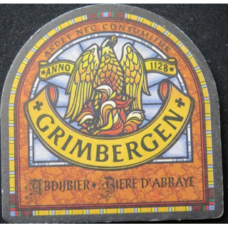 Dessous de verre à bière Grimbergen sous verre à bière