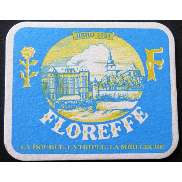 sous verre à bière Floreffe de largeur 9,9 cm dessous de verre à bière