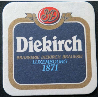 Dessous de verre à bière Diekirch de largeur 9,3 cm