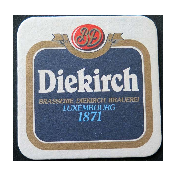Dessous de verre à bière Diekirch de largeur 9,3 cm