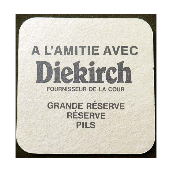Dessous de verre à bière Diekirch de largeur 9,3 cm