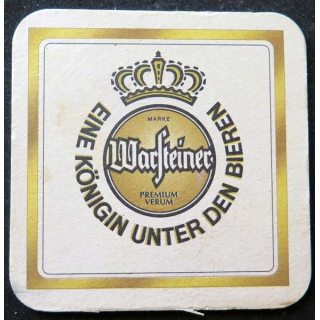dessous de verre à bière Warsteiner de largeur 9 cm sous verre