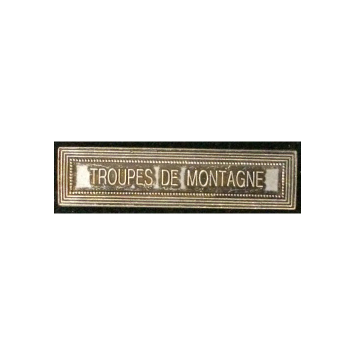 BARRETTE "TROUPES DE MONTAGNE"