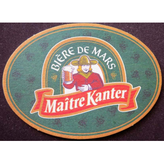 DESSOUS VERRE BIÈRE Maître Kanter de largeur 13 cm