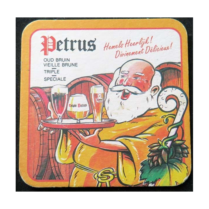 Sous verre Stella Artois Petrus de largeur 9 cm