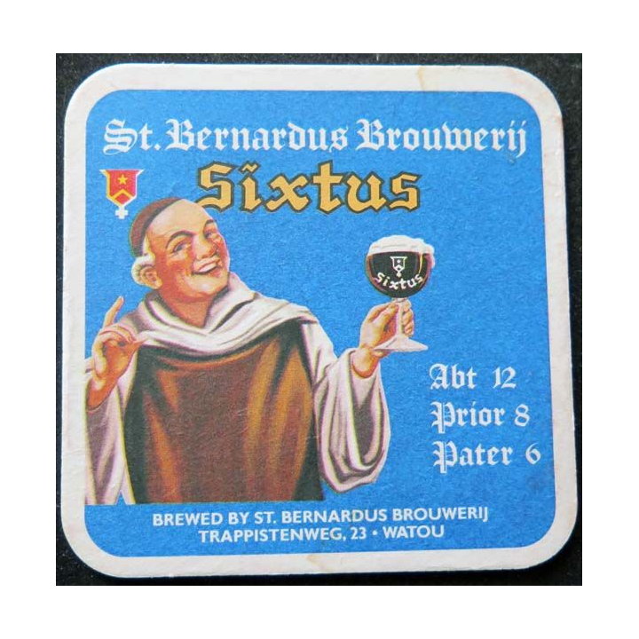 Sous verre Stella Artois Sixtus de largeur 9,3 cm