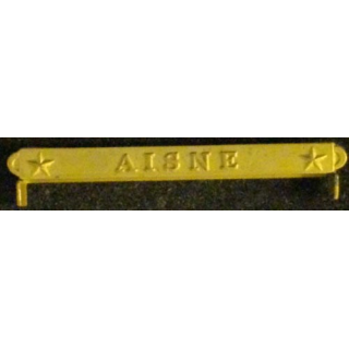 Barrette USA Victory modal médaille de la Victoire WW1 Aisne