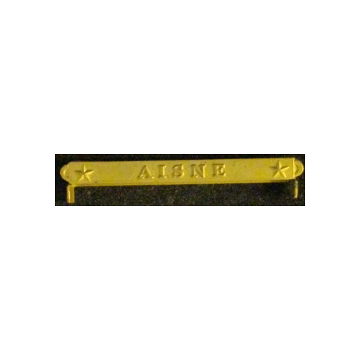 Barrette USA Victory modal médaille de la Victoire WW1 Aisne
