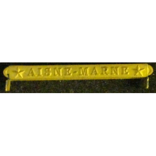 Barrette USA Victory modal médaille de la Victoire WW1 Aisne Marne