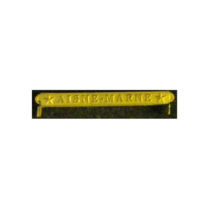 Barrette USA Victory modal médaille de la Victoire WW1 Aisne Marne