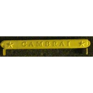 Barrette USA Victory modal médaille de la Victoire WW1 Cambrai