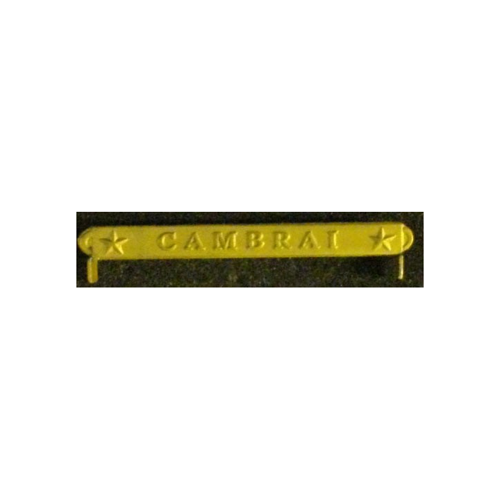 Barrette USA Victory modal médaille de la Victoire WW1 Cambrai