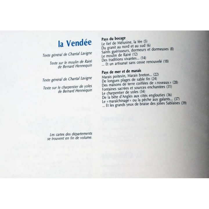1. Poitou-Charentes Vendée pays et gens de France aux éditions Larousse - Sélection du Reader's Digest