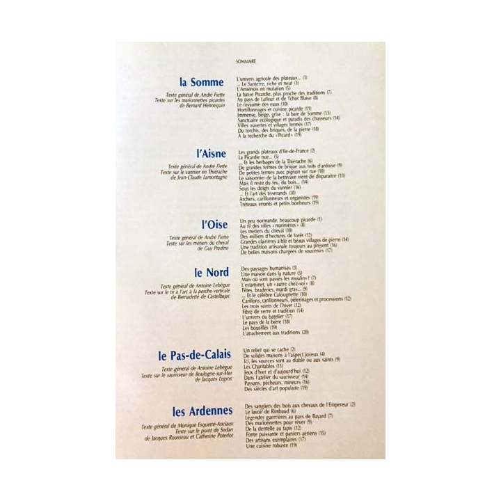 1. Nord-Champagne Ardennes pays et gens de France aux éditions Larousse - Sélection du Reader's Digest