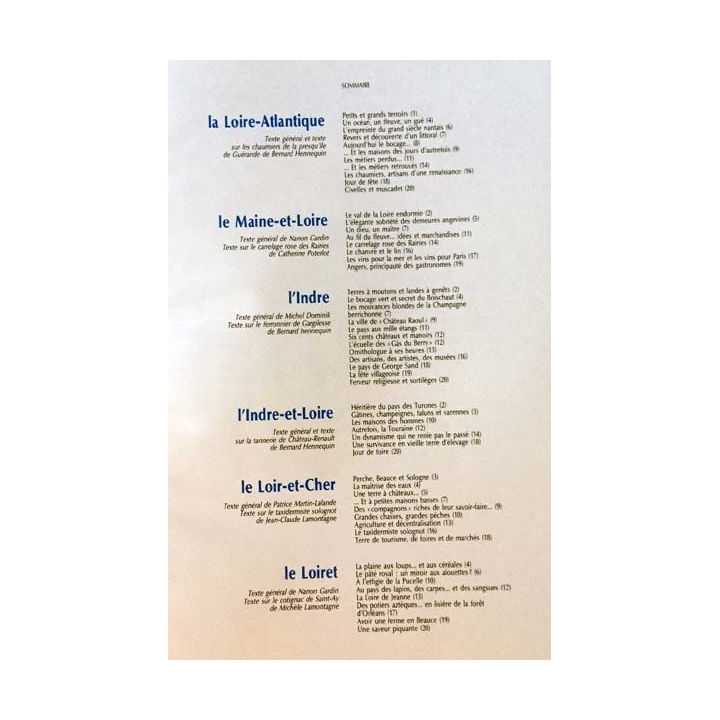 1. Pays de Loire Centre pays et gens de France aux éditions Larousse - Sélection du Reader's Digest