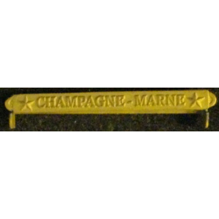 Barrette USA Victory modal médaille de la Victoire WW1 Champagne Marne