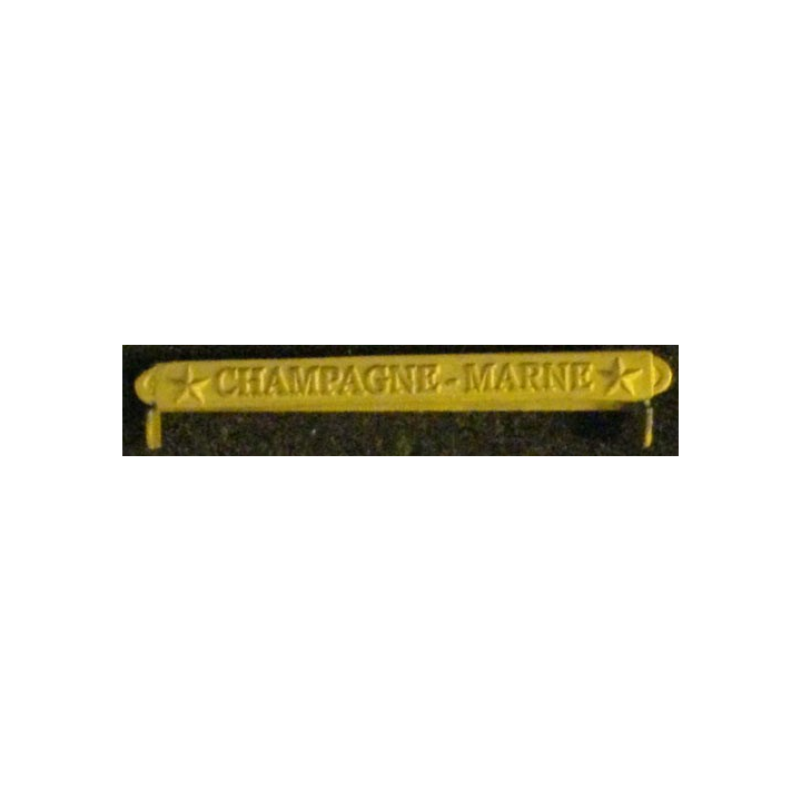Barrette USA Victory modal médaille de la Victoire WW1 Champagne Marne