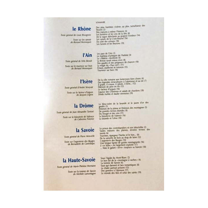 1. Rhône-Alpes pays et gens de France aux éditions Larousse - Sélection du Reader's Digest