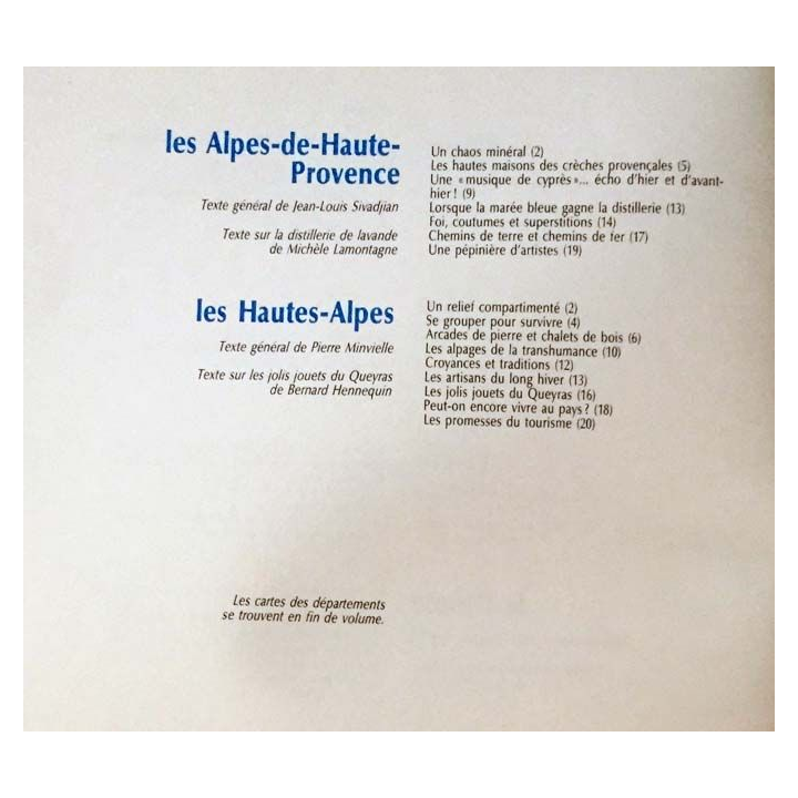 1. Rhône-Alpes pays et gens de France aux éditions Larousse - Sélection du Reader's Digest