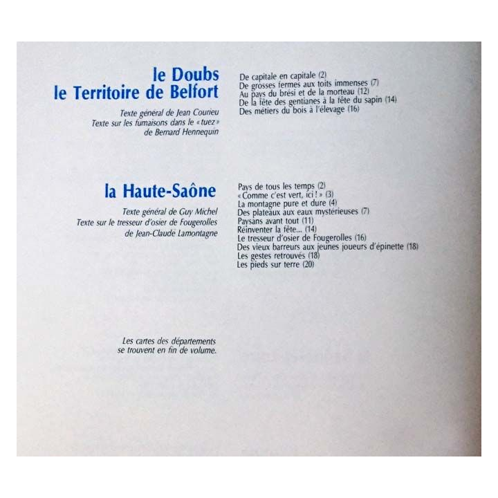 1. Bourgogne-Franche-Comté pays et gens de France aux éditions Larousse - Sélection du Reader's Digest