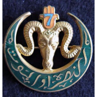 7° régiment de tirailleurs algériens Mardini déposé 