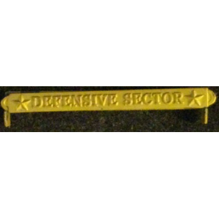 Barrette USA Victory medal médaille Victoire WW1 Défensive sector